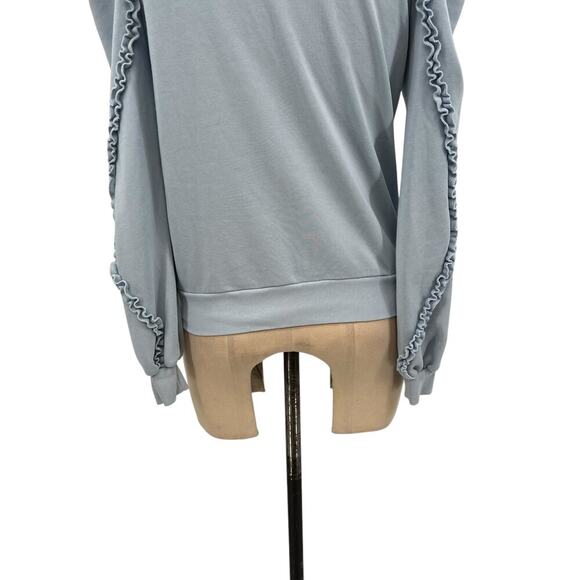 Generation Love Evelyn Sweater Sweatshirt Light Blue Size Small - Picture 10 of 13